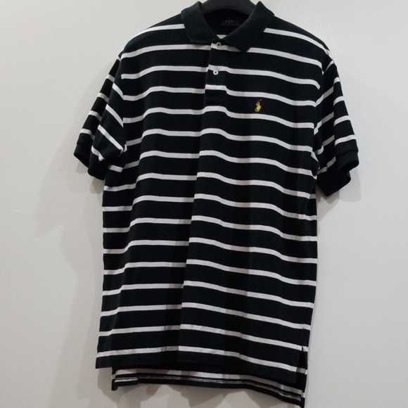 Polo by Ralph Lauren men's black & white xl shirt - Picture 2 of 8